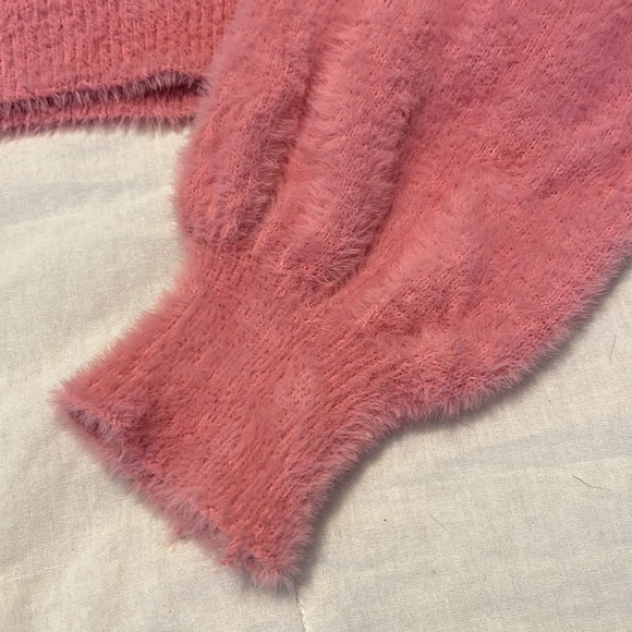 Super soft pink cardigan size medium - Picture 3 of 3